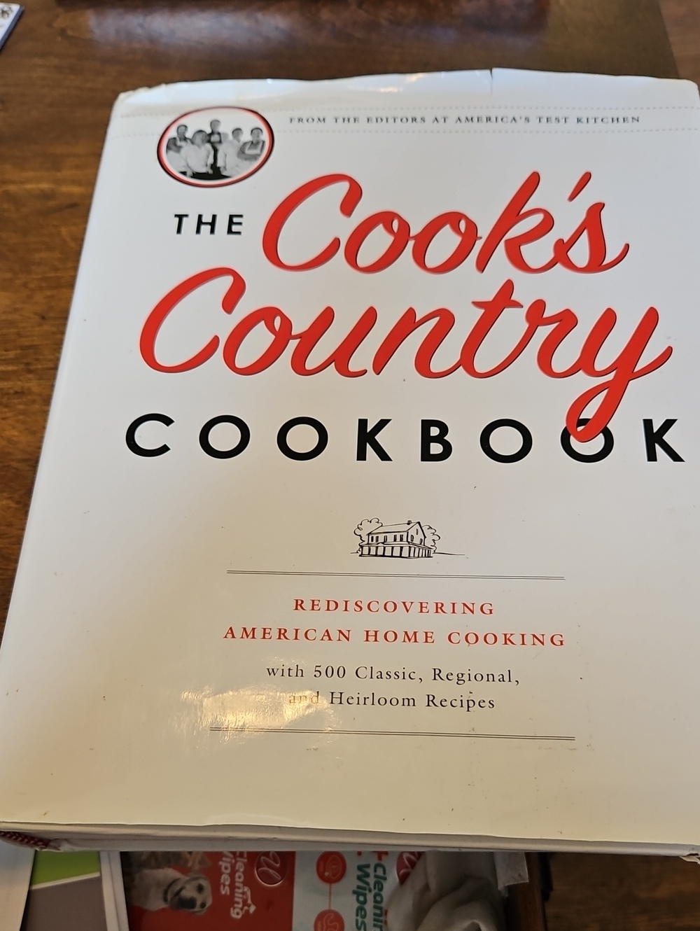 The Cook's Country Cookbook - White & Red Hardcover Cookbook